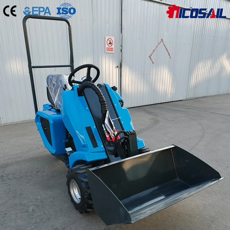 

Compact 3 Wheel Loader EPA Tier 4 Final Hydraulic Transmission For Indoor Construction Work