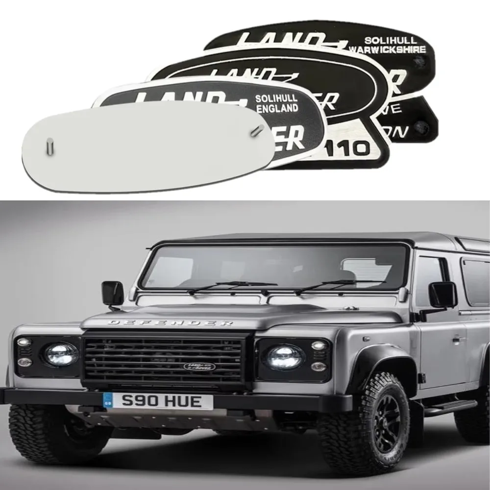 

Suitable for Land R0ver Defender Commemorative L ogo 2015 Grille Emblem Emblem Front Grille Metal Emblem Accessories.
