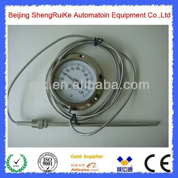 Capillary Pressure Thermometer