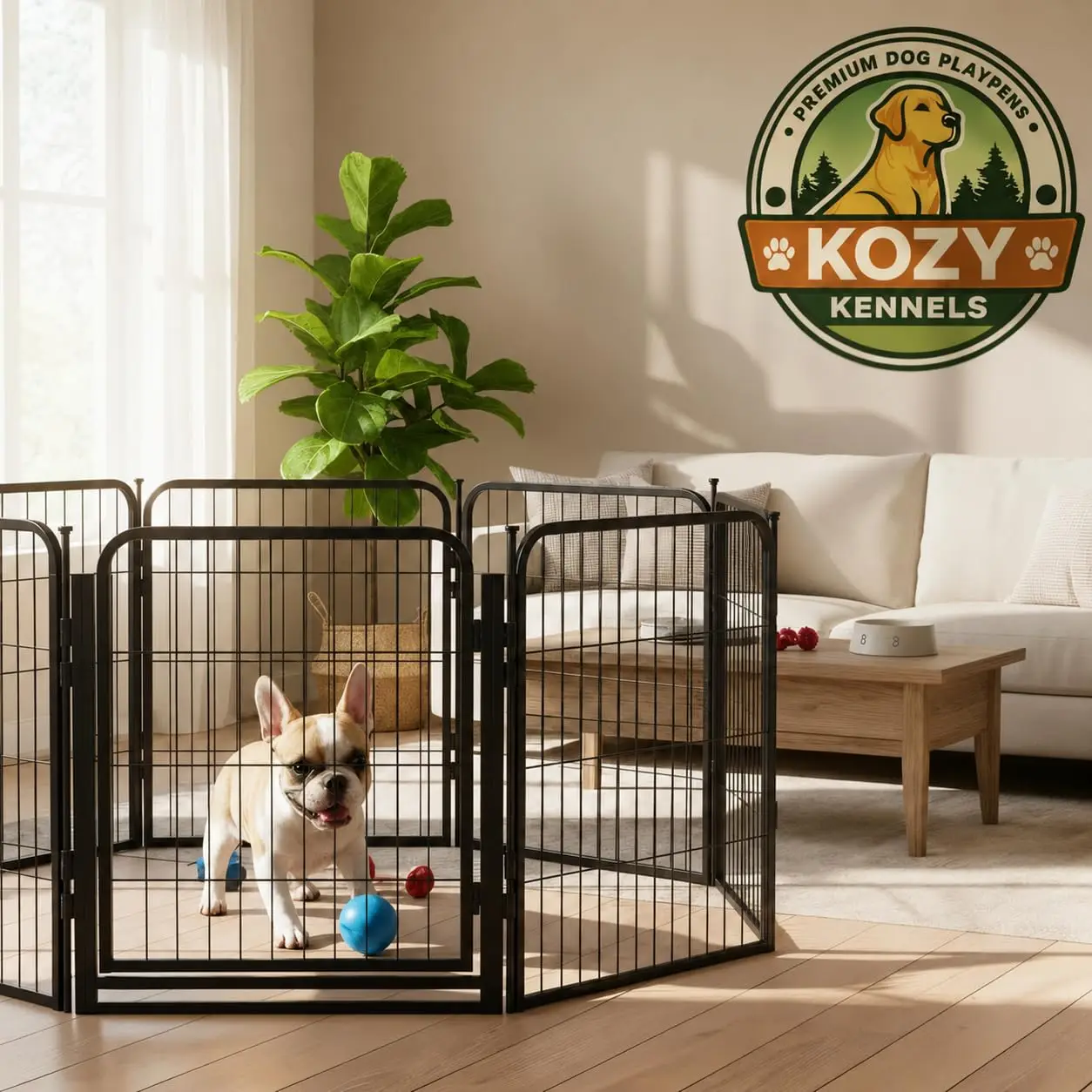 Metal Dog Playpen 40