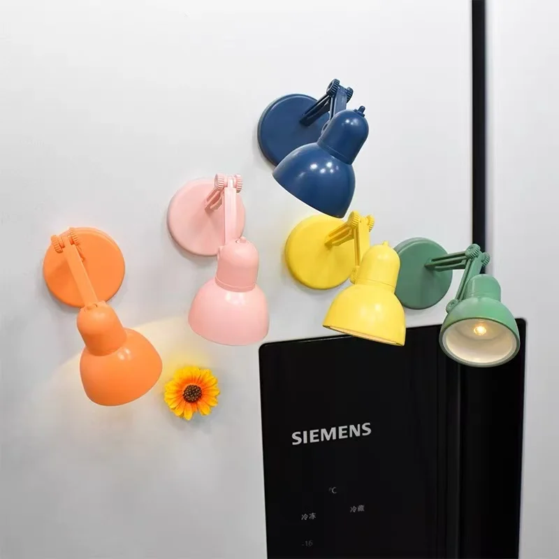 ملصق ثلاجة صغير الحجم، ملصق مغناطيسي مزخرف، ضوء ليلي لطيف، مغناطيس تزيين الثلاجة #1