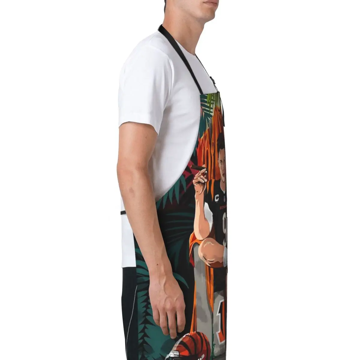 مآزر جو برو بنغالز للطهاة والخبز والخبز بدون أكمام مريلة تنظيف المطبخ بينافور للنساء والرجال والبستنة