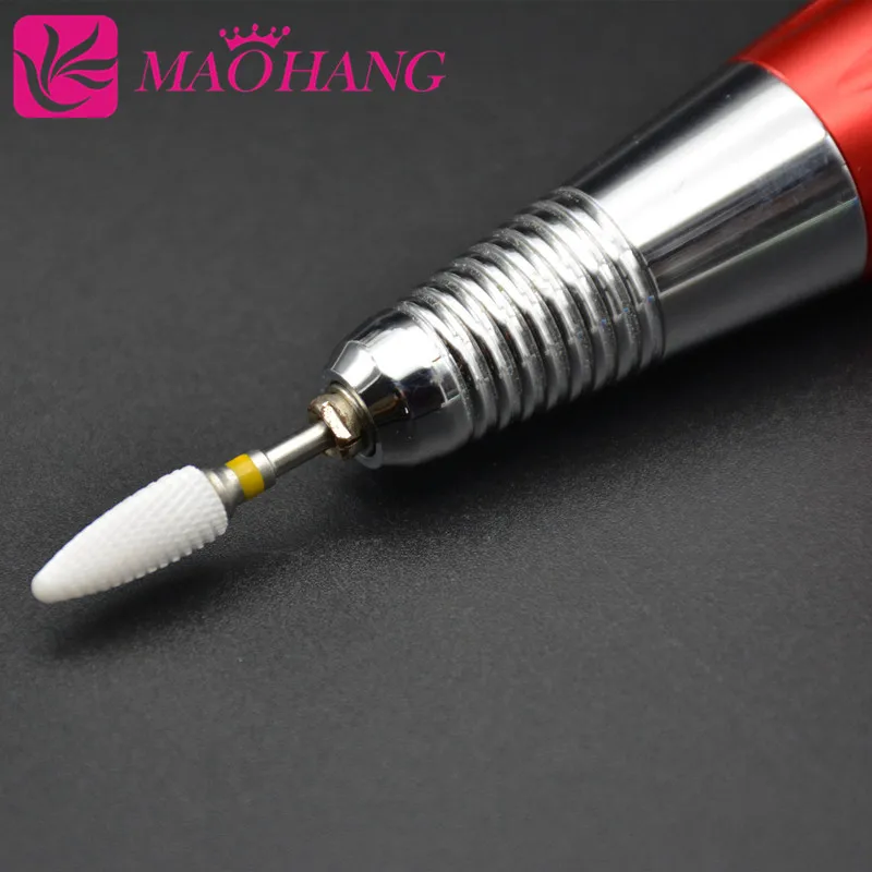 セラミックネイルドリルビット電気ドリルマシンネイルカッタービット爪アクセサリーツールマニキュアペディキュアツール