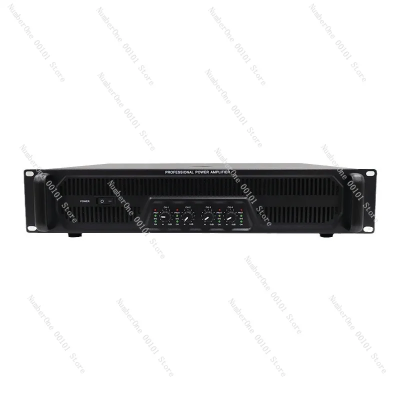 Pure post-stage conference broadcast concert power amplifier high-power power amplifier 250w*4 professional power amplifier
