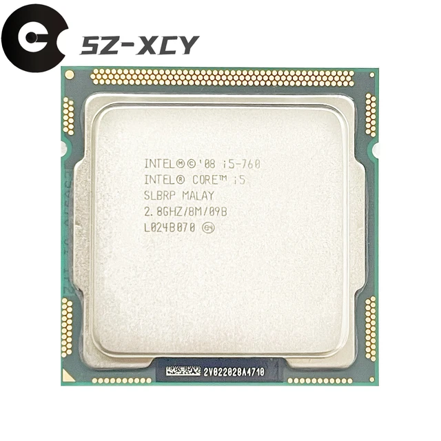 Intel Core i5 760 i5 760 2.8 GHz Quad Core Quad Thread CPU Processor 8M 95W LGA 1156 AliExpress