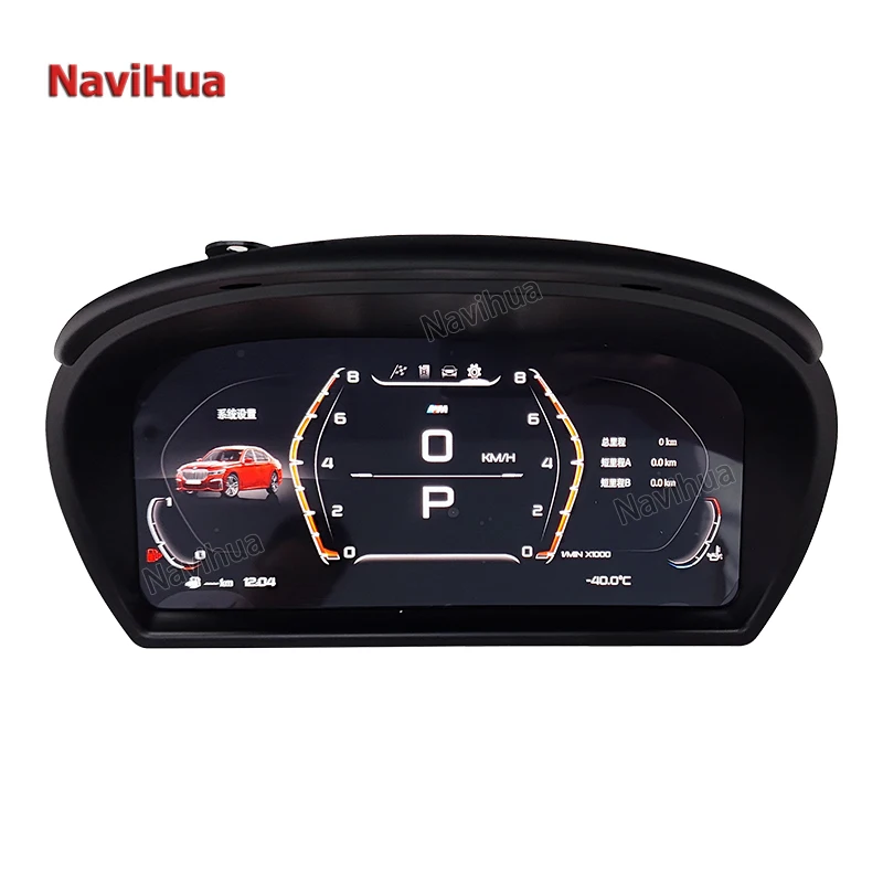 

Navihua 12.3 Inch Linux System Car Dashboard Auto Meter Speedometer LCD Digital Instrument Cluster for BMW Z4 E89