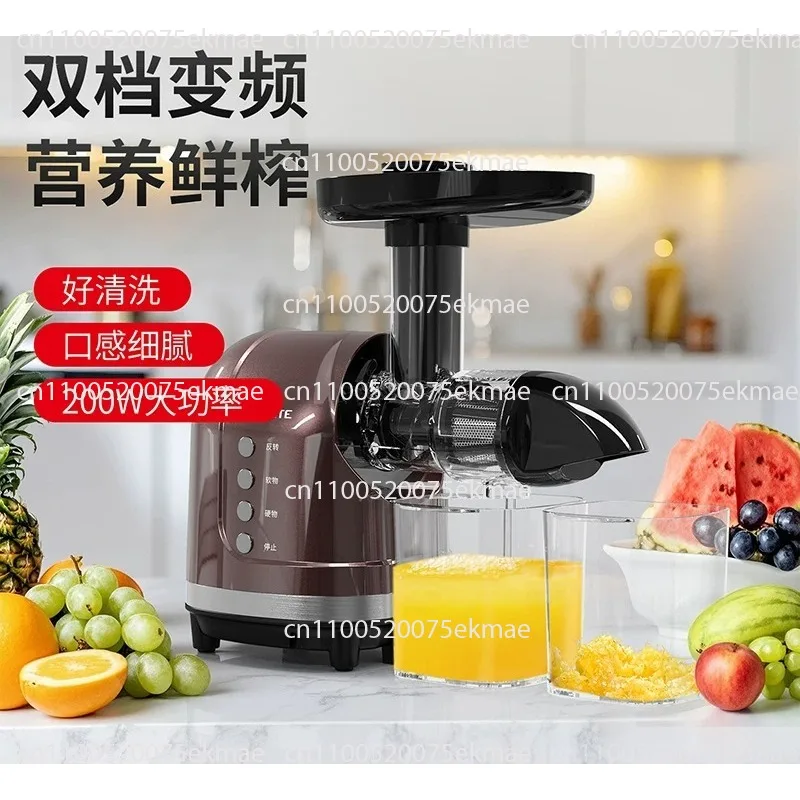 Small Domestic Juicer: Fully Automatic Juice Extractor with Pulp Separation