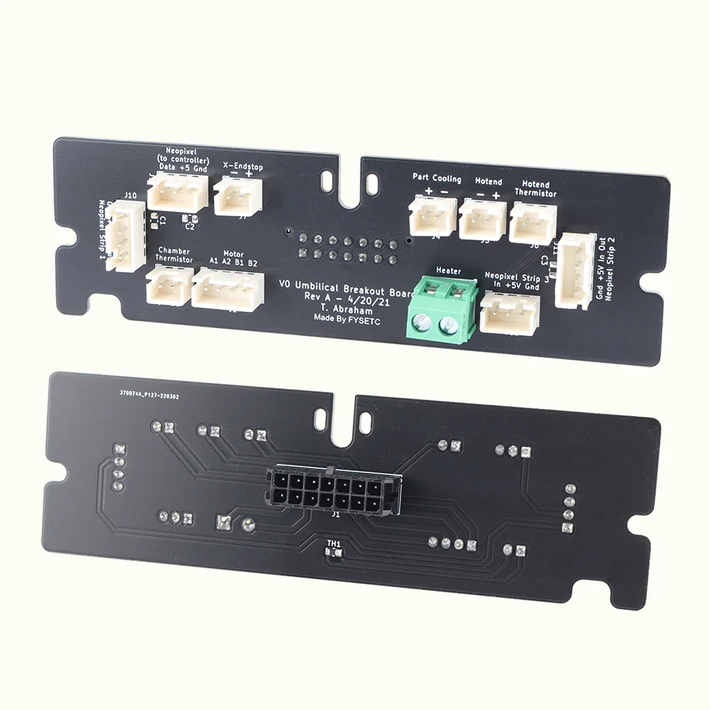 FYSETC Voron 0.1 Umbilical PCB Set Complete Afterburner Toolhead Frame Board With Cables V0.1 3D Printer Umbilical Cord Toolhead