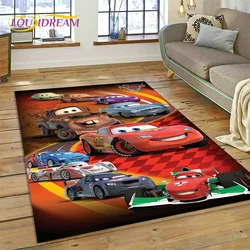 27 Style Cars McQueen Racing Cartoon Tappeto per soggiorno Camera da letto Decorazioni per la casa, Decorazione antiscivolo per bambini per divano Zerbino