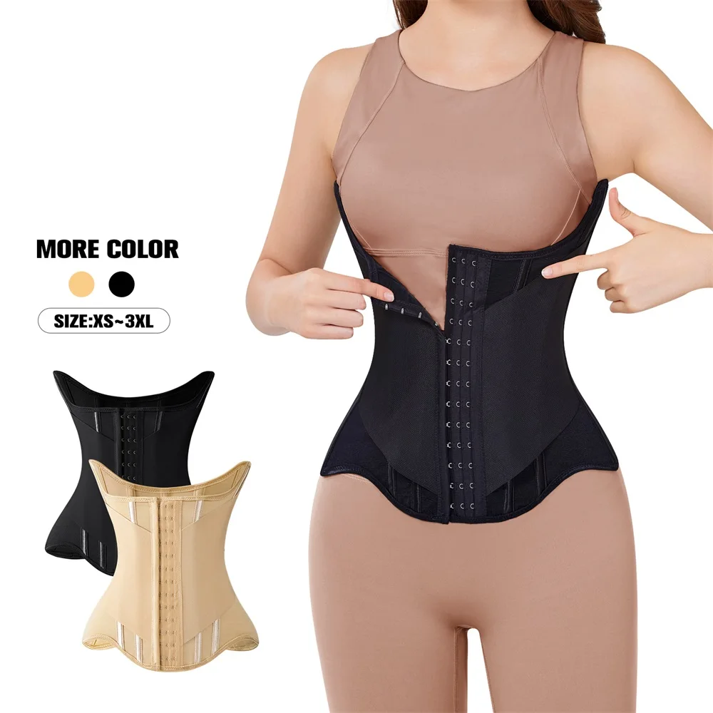 MISTHIN Women Waist Cincher Body Shaper Slimmer Tummy Control Fitness Postpartum Bodysuit Waist Trainer Tight Hourglass