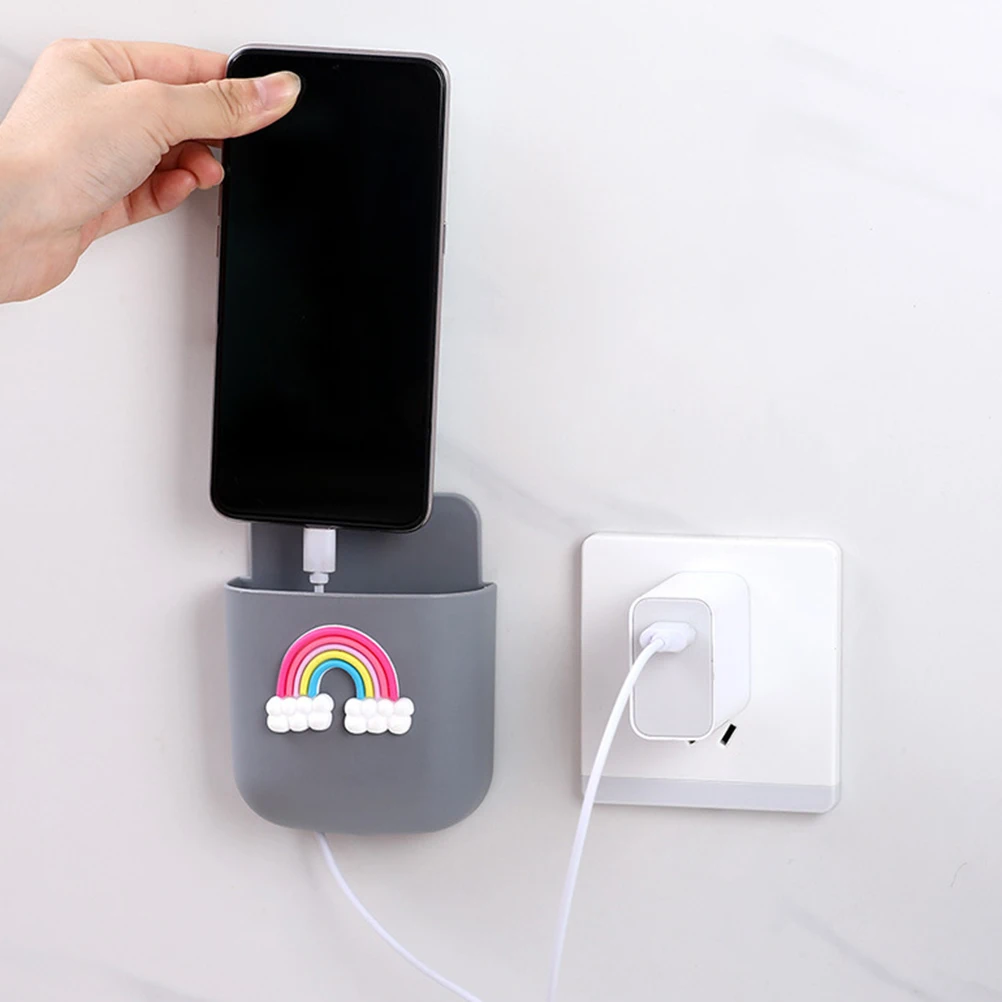 6 Pcs Remote Control Wall Mount Holder Controller ganizer Nonporous PP Material Bedroom Living Room Accessories