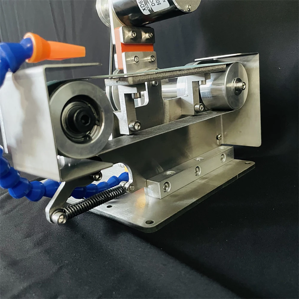 High quality Waterproof Belt Grinder Machine Stainless Steel Water-Cooled Knife Sharpener Belt Sander Polishing Grinding Machine