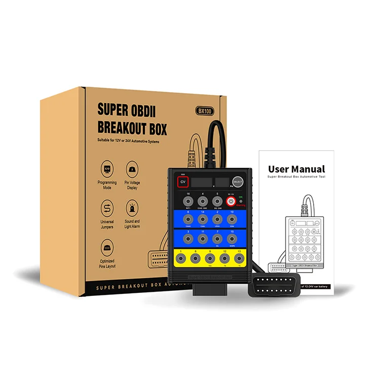 

Auto Code Reader Scanner Diagnostic Tool Car Repair Tools OBDII Breakout Box