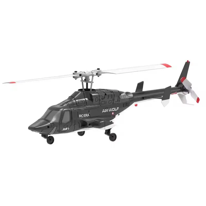 A61 Rc Helicopter 2.4g Gyroscope 4ch Optical Flow Altitude Hold Brushless Motor Remote Control Helicopter Toy Gift Kid And Adult