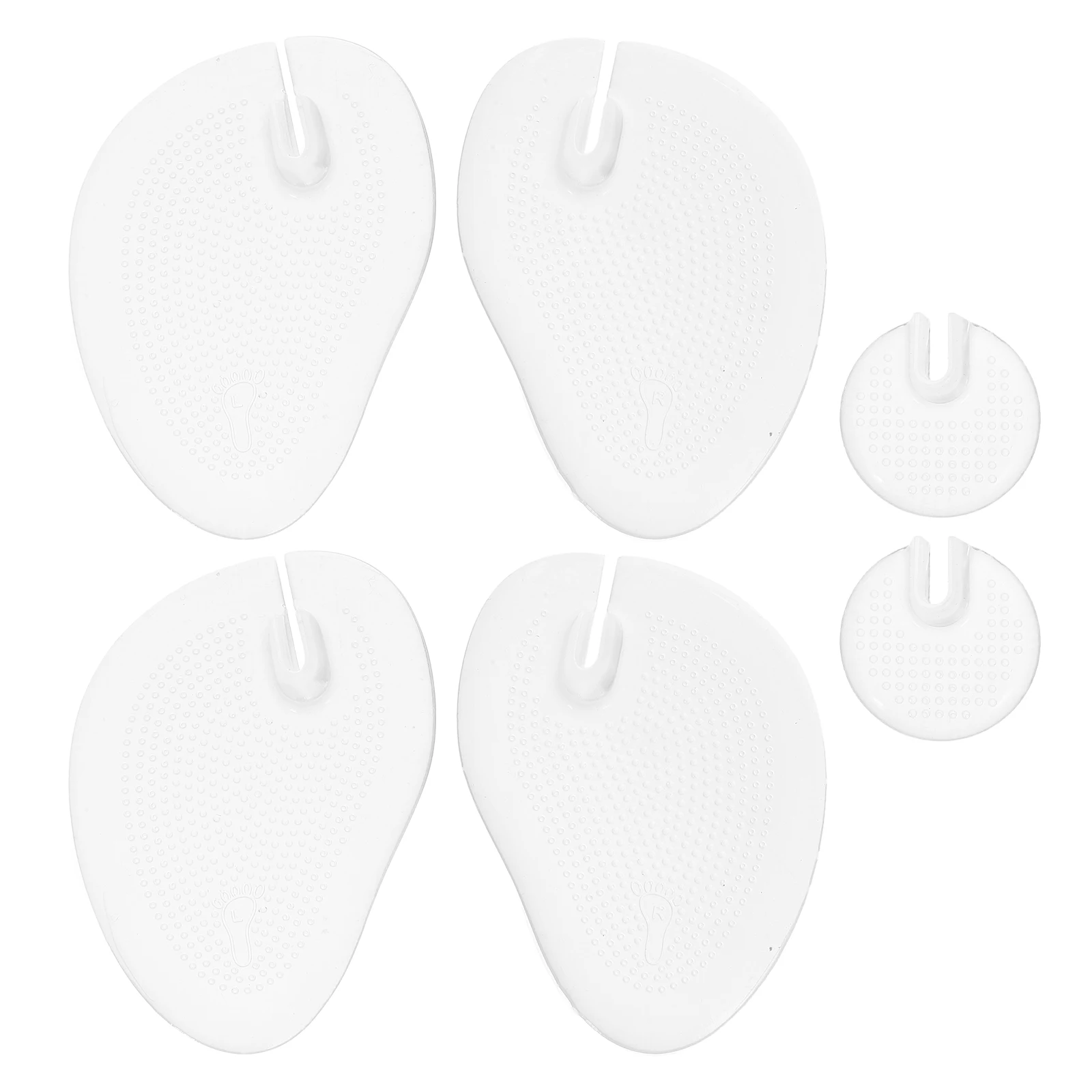 

Non-slip Gel Insoles Forefoot Cushion Shoe Inserts High Heel Pad Pain Relief Comfortable Anti-slip for Women