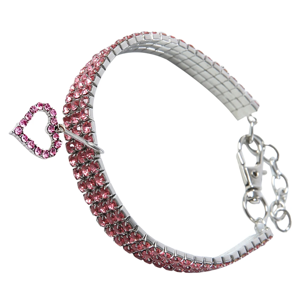 

Pet Necklace Fashion Accessory for Dogs Collar Charms Heart-shaped Cat and Gift Idea