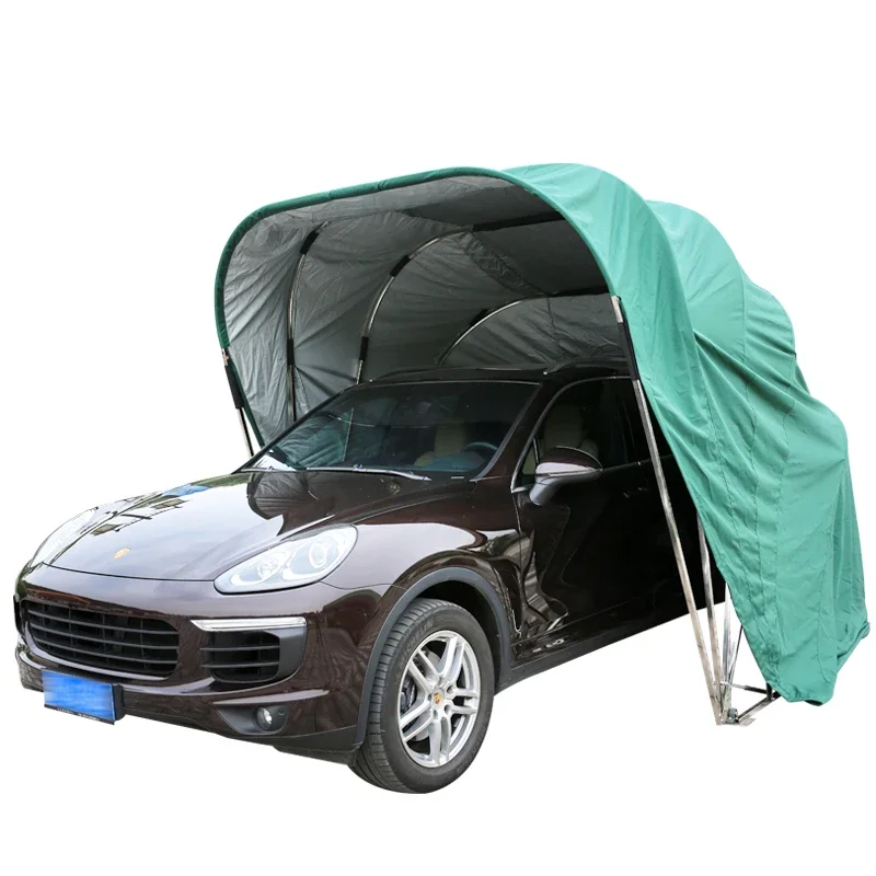 

Outdoor parking space awning home folding telescopic mobile garage automatic dust truck hood tent