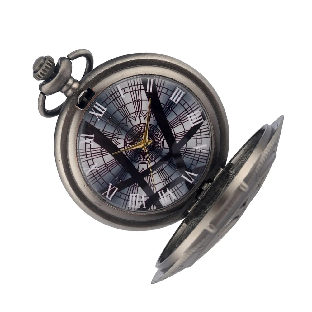 

Retro Style Pocket With Chain Vintage Hanging Watch Decorative Pendant Design Smooth Workmanship Convenient Time Viewing