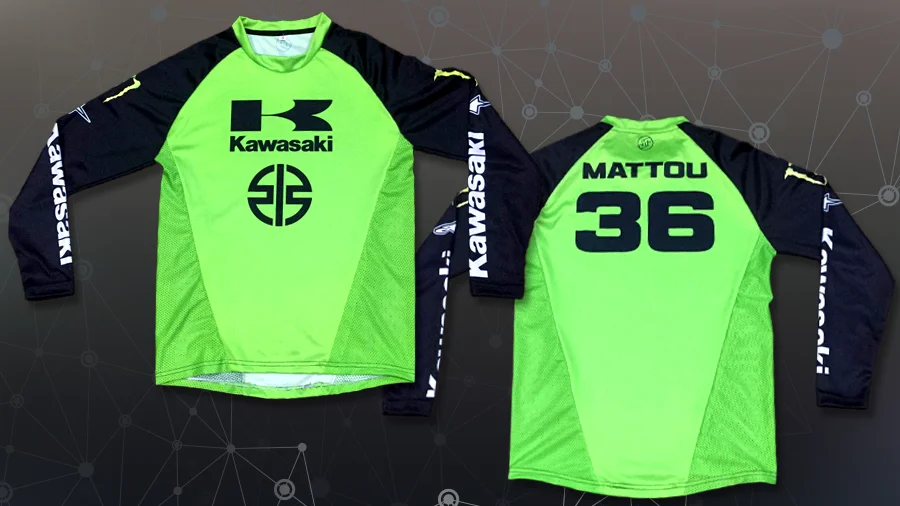 2026 حار بيع ملابس رياضية بأكمام طويلة التجفيف السريع عادية تنفس الرجال النساء الأطفال بلايز المتضخم الدراجات تي شيرت #1