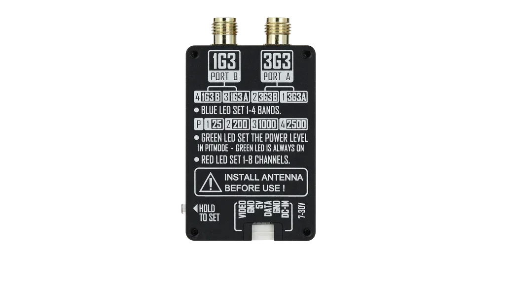 RUSHFPV-Transmetteur VTX à Bande Touristique, Technologie, 1.3G, 3.3G