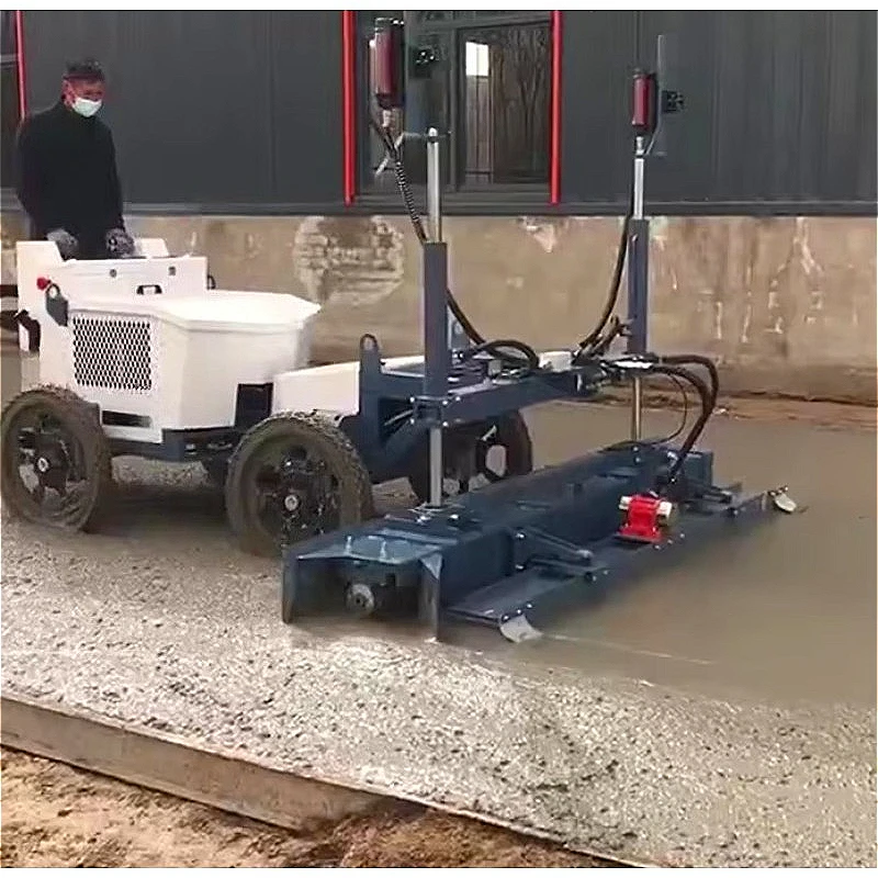 Professional Concrete Laser Leveling Machine Walk Behind Screed Precise Warehouse Floor Flatness Control Customized Technical