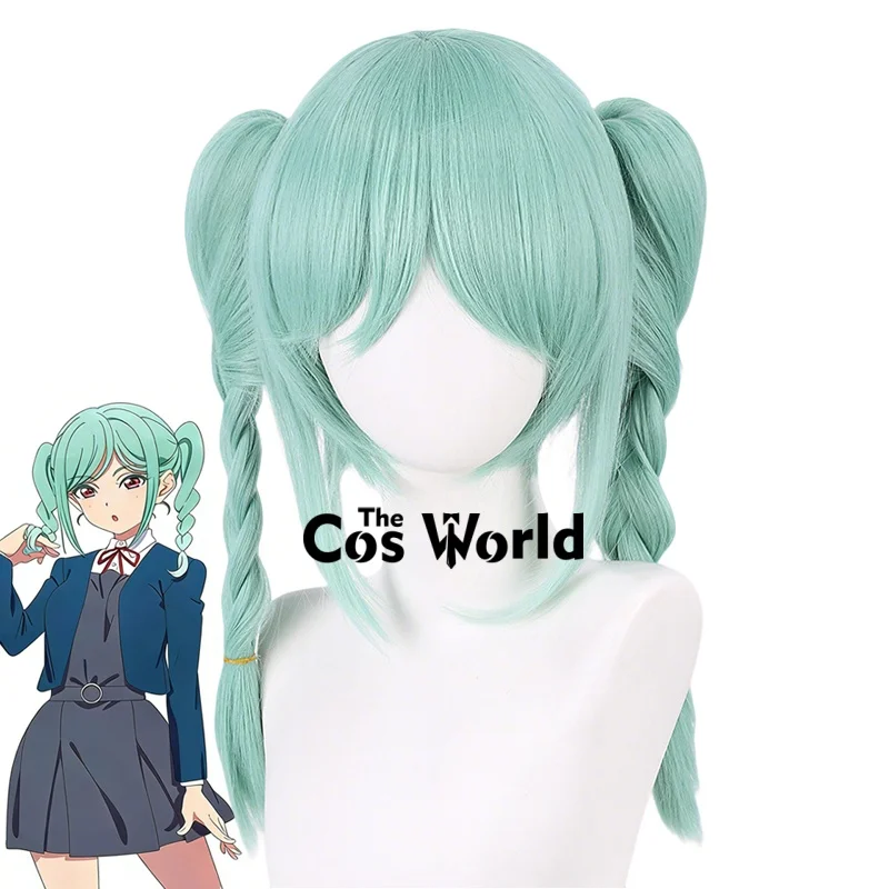 

Парик для косплея Love Live Superstar Liella Tomari Onitsuka Mint, 40 см/15 дюймов, длинный, на Хэллоуин, аниме, синтетические волосы + сетка для парика