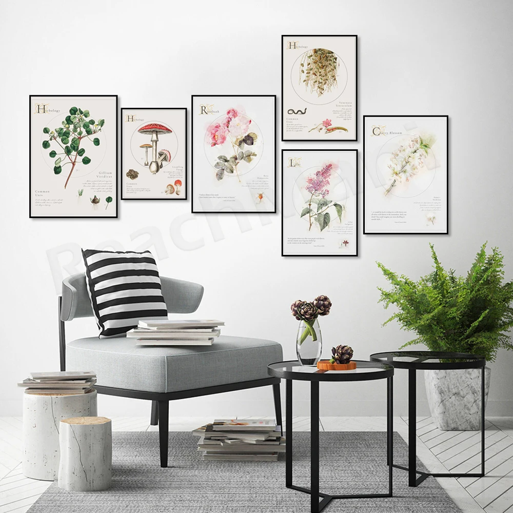 Herbal Art, Vintage Floral Patterns, Botanical Paintings, Botanical Watercolors, Literary Quotes, Witcher Inspired Posters,