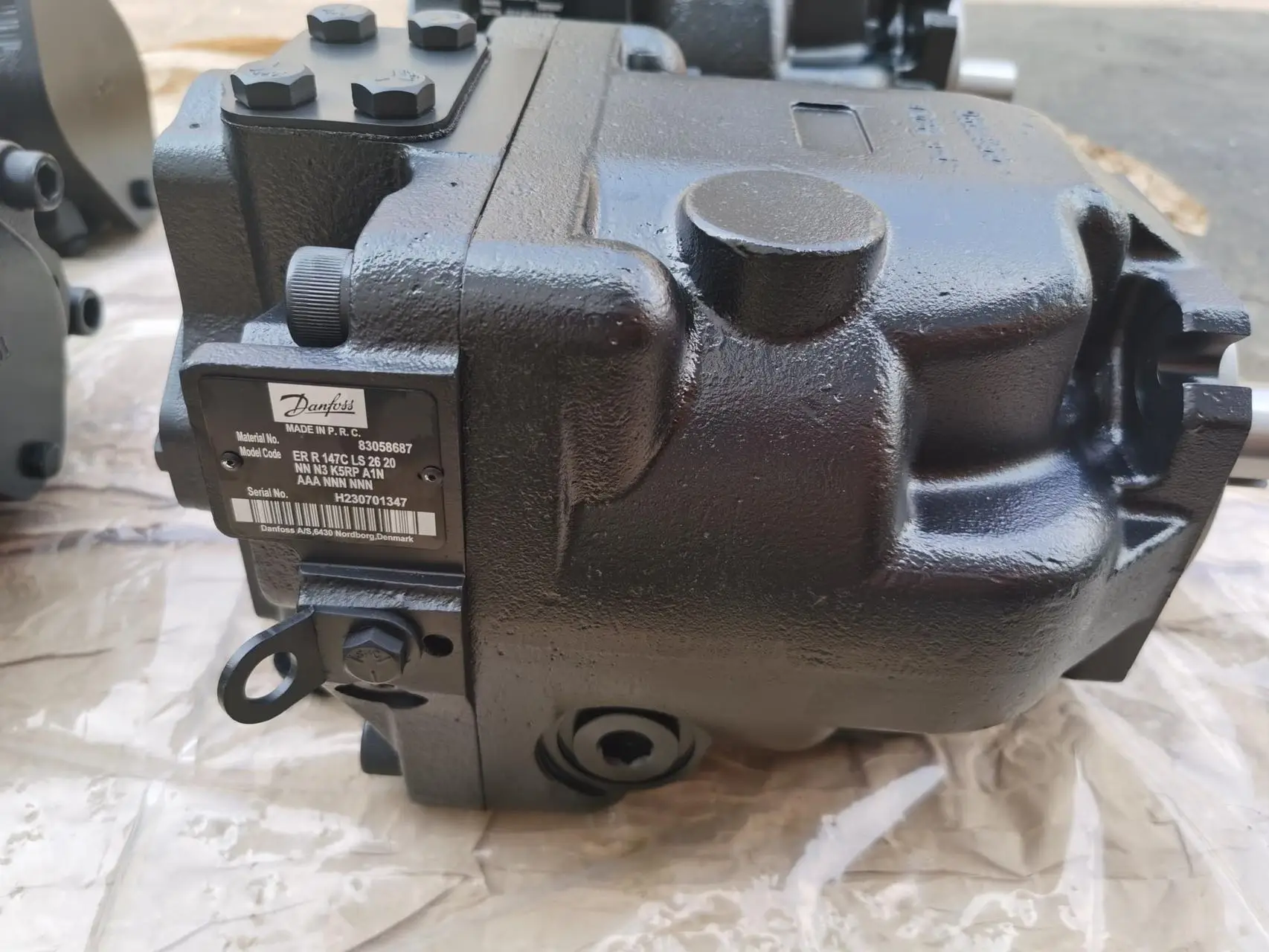 Sauer Dan foss hydraulic piston pump ERR147CLS pump assembly