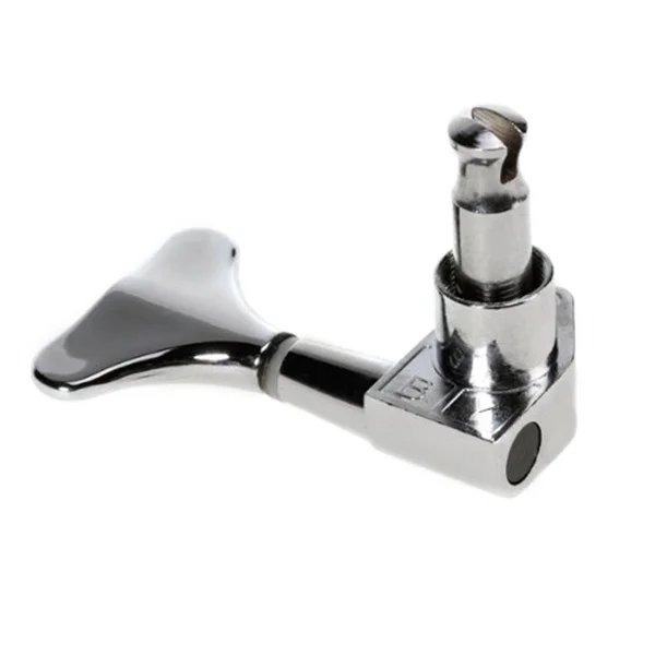 

4Pcs 2l2r Bass Tuning Pegs Silver Durable Zinc Alloy Material Perfect Replacement for Old Broken Tuners Bass Machine Heads