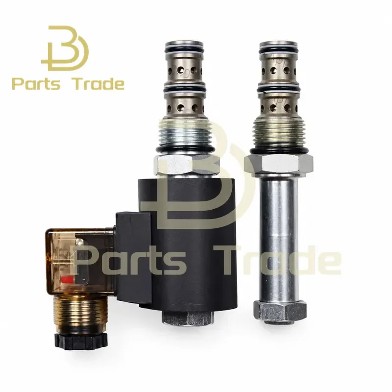 2 Position 3 Way DHF10-231 Threaded Cartridge Hydraulic Solenoid Valve for SV2-10-3 SV10-31 G3/8 AC220V DC24V DC12V