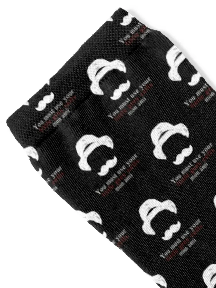 Agatha Christie Hercule Poirot Little Grey Cells Socks