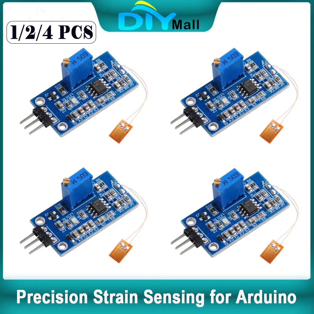 BF350-3AA Strain Gauge Sensor Module for Arduino High Precision Bending Test Weighing Amplifier Digital Biosensor DIY Electronic