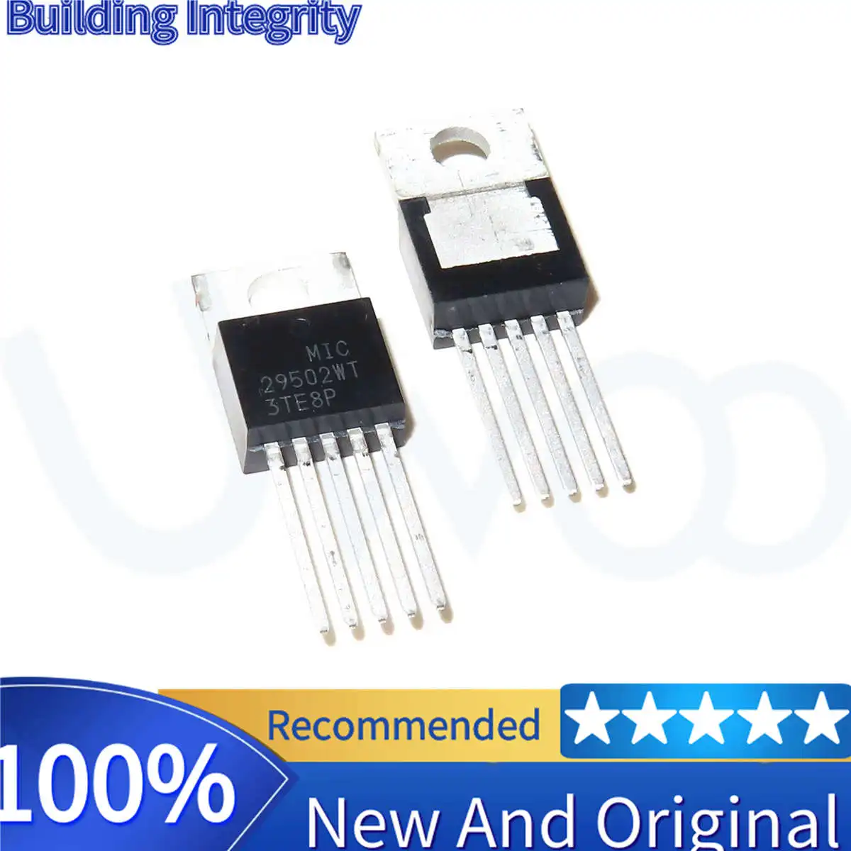 MIC29502WT MIC29502 MIC29502BT TO-220 Direct insertion LDO linear low voltage difference adjustable regulator 5A