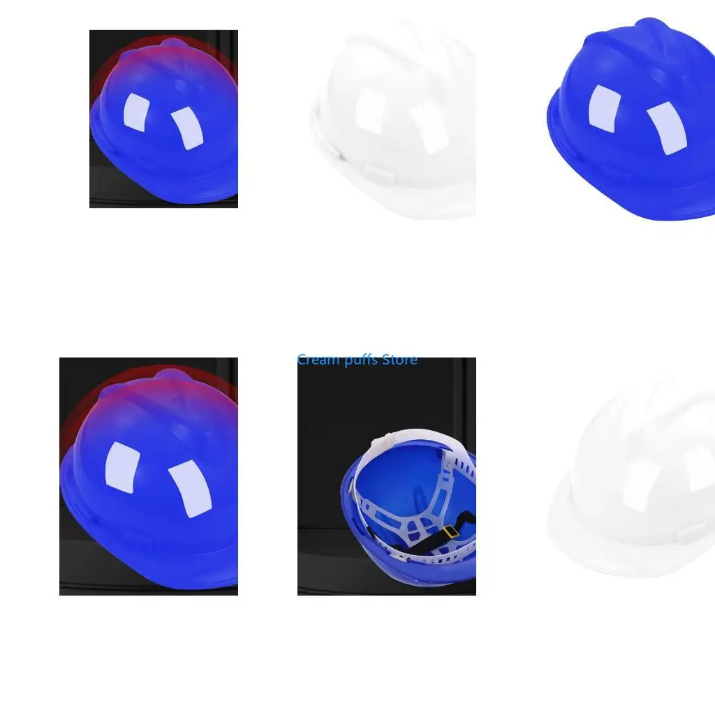 50LE Construction Worker Helmets Engineer Safety Caps Construction Hard Hat Kids Adult