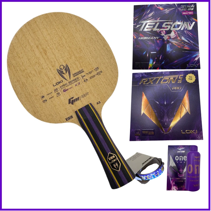 

Loki Kylin K3 Лезвие для настольного тенниса 5 Wood 2 Carbon Offensive Ракетка для пинг-понга Rxton 5 Pro Telson Резиновая ракетка ITTF DIY