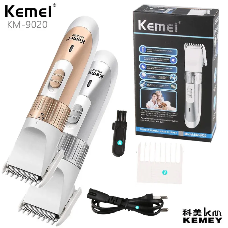 

Kemei KM-9020 Hair Clipper High Quality Hair Trimmer Portable Men's Shaver Hair Cutting Machine makina de afeitar hombre