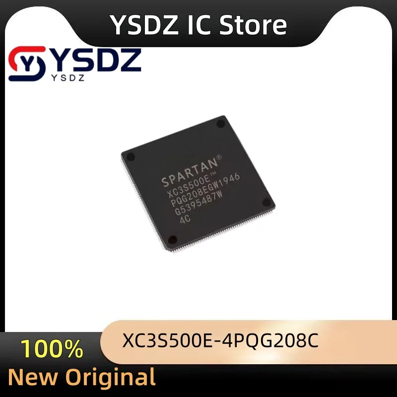 (2Pcs-10Pcs/Lot) 100% New original XC3S500E-4PQG208C XC3S500E-4PQ208C XC3S500E-PQG208 XC3S500E 4PQG208 QFP208 Chipset