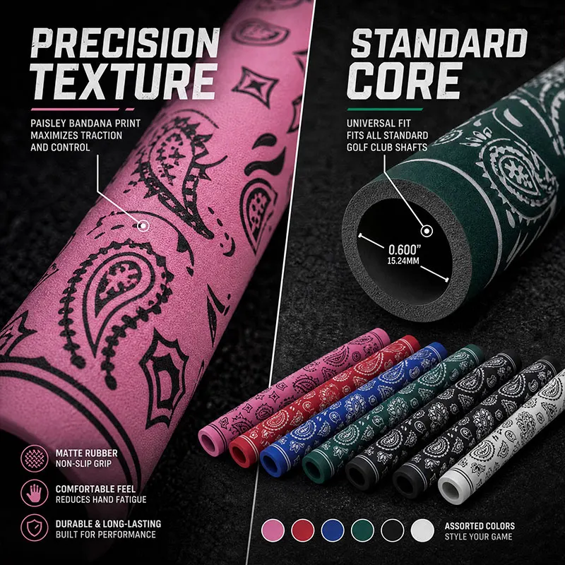 13Pcs Golf Club Grip Set, Available in Various Colors, Durable and Easy-To-Remove Performance Grip Design, Perfect for Golf Enthusiasts.