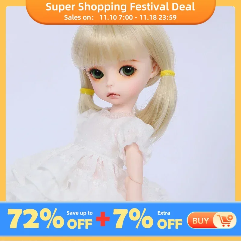 aImd 2.6 Nitta BJD Dolls Resin SD Toys for Children Friends Surprise Gift for Boys Girls Birthday