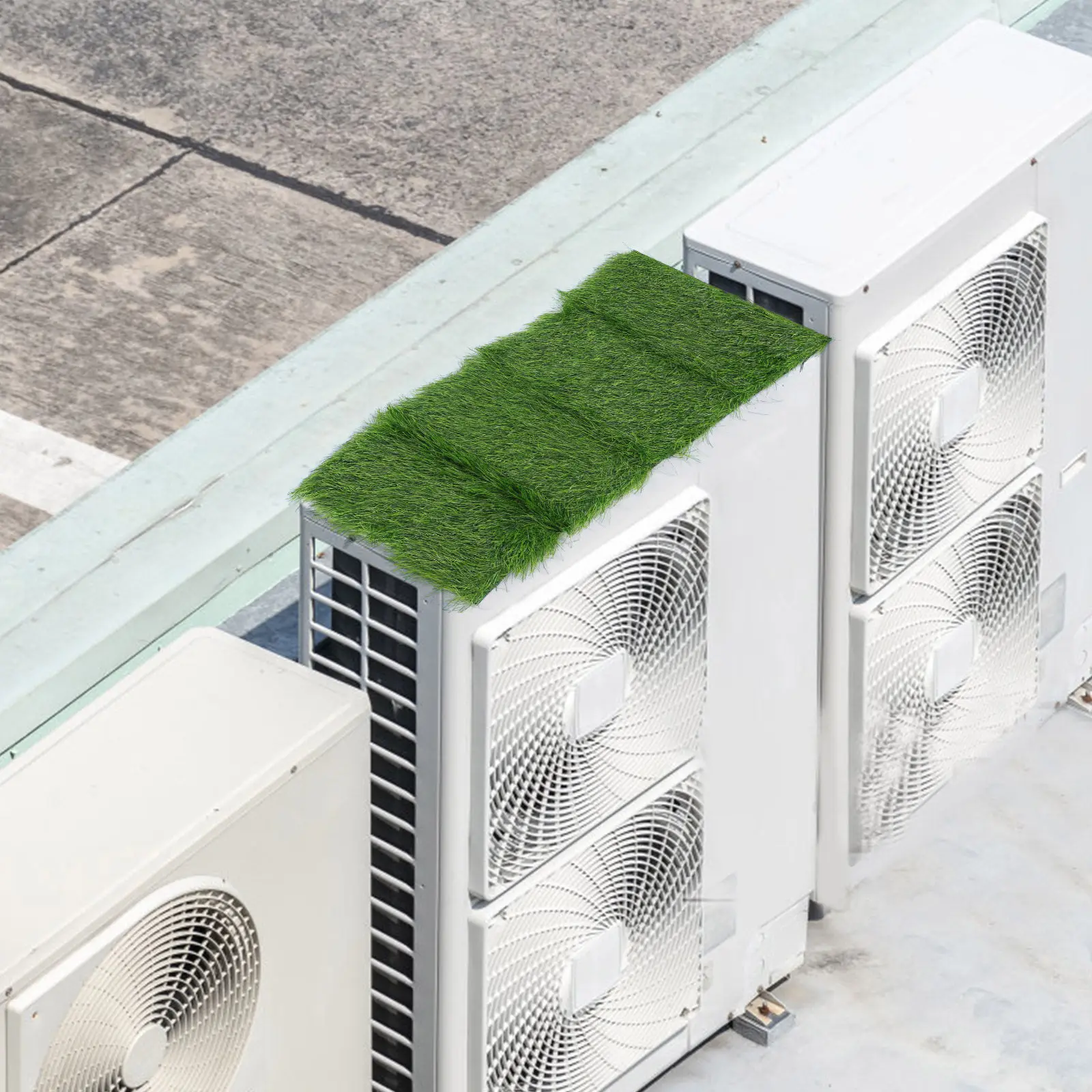 

Air Conditioner Outside Units Cover Heavy Duty Plastic Waterproof Uv Resistant Ac Unit Protection Cover Drip Cushion Noise