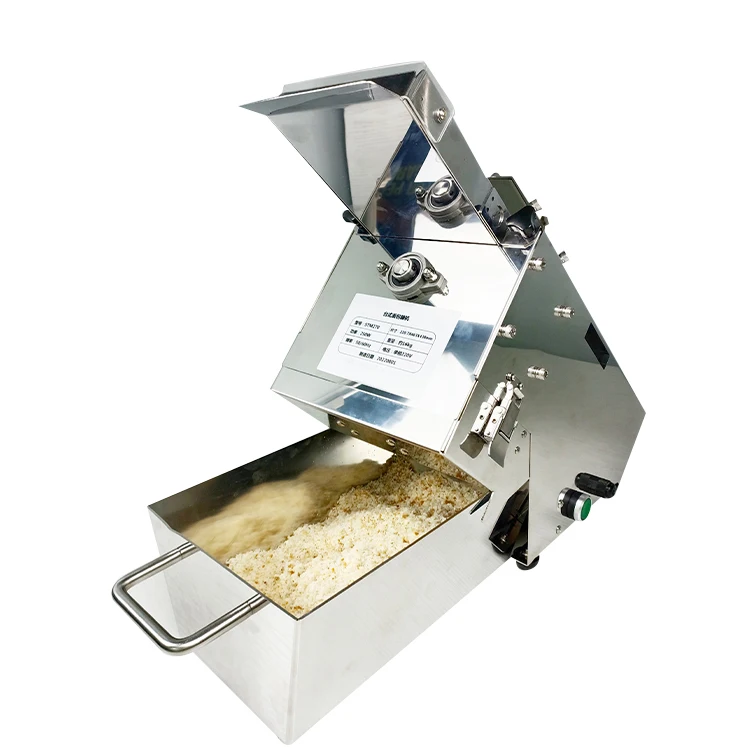

Table Type Breadcrumbs Cutting Machine 6mm 9mm 12mm Breadcrumbs Maker Machine Fried Pork Chop Bread Crumbs Grinder Machine