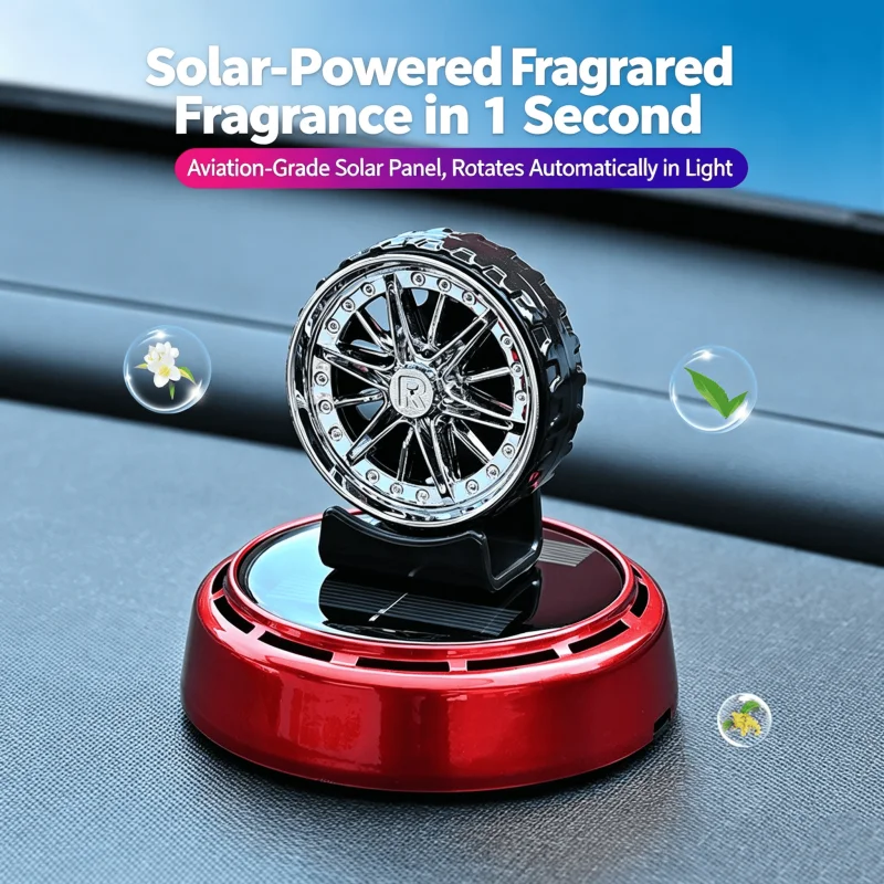Op zonne-energie werkende rote - Perfume Fragrance Wheel recensie en prijs