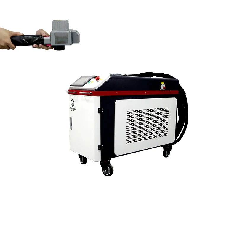 

Лазерная установка для очистки BOFONG CNC 500W с импульсным волоконным лазером, для удаления ржавчины с нержавеющей стали, металла, дерева, высокая безопасность, гарантия 2 года