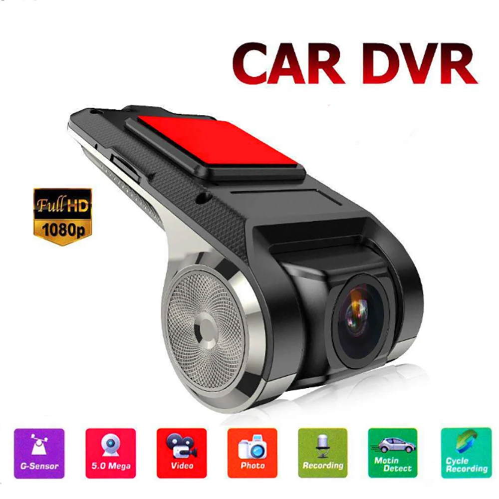 Dash Cam 1080P Full HD Car DVR ADAS Dashcam Android Drive Video Recorder Vehicle Camera Night Vision Auto Black Box Registrar