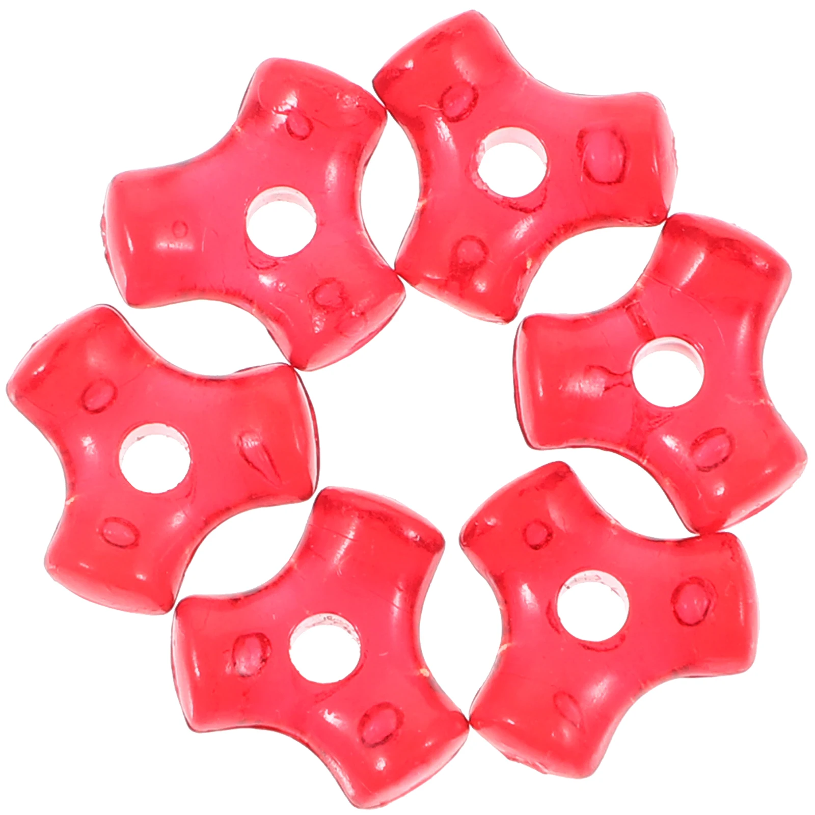 

1000pcs Christmas Diy -Bead Charms Garland Craft Material Resin Loose Beads Durable Vibrant Reusable Xmas Decoration Supplies
