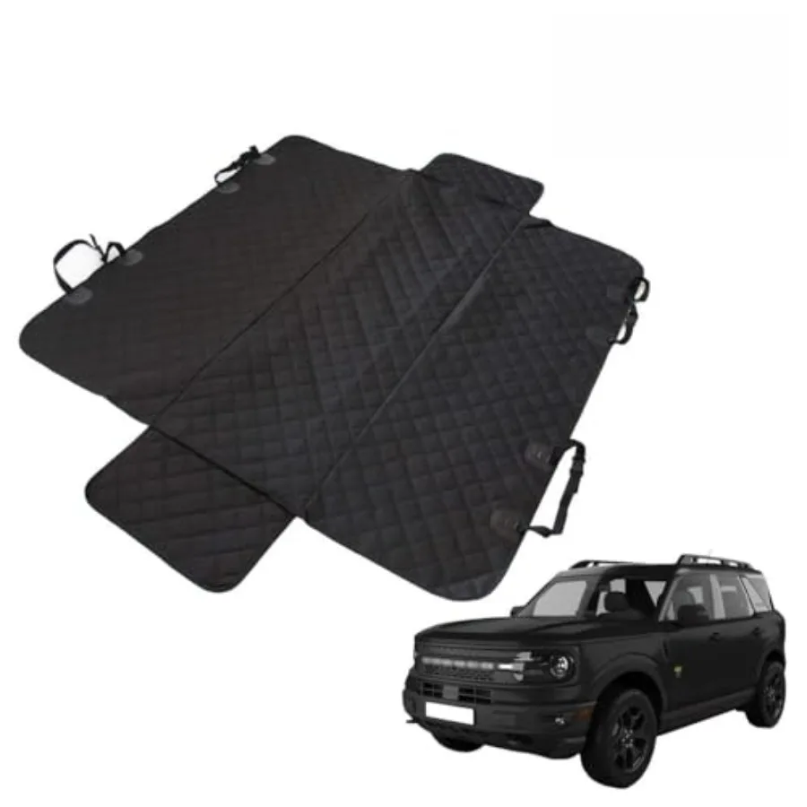 

Чехол-гамак для заднего сиденья Bronco Sport/Bronco для домашних животных, водонепроницаемый, устойчивый к царапинам, нескользящий, с ремнем безопасности