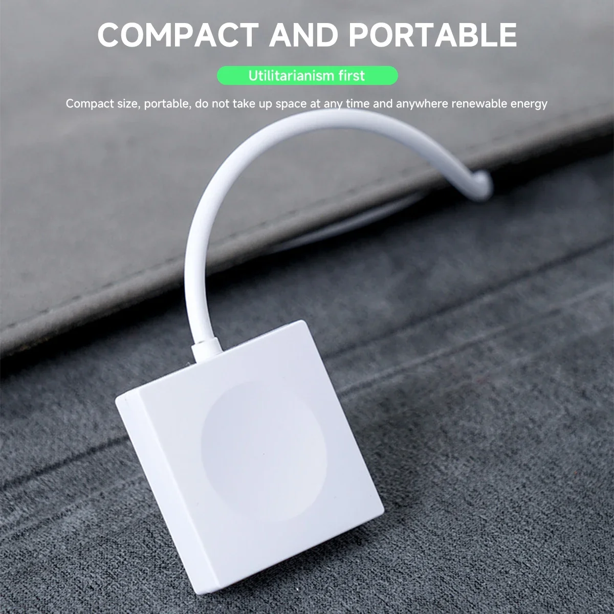 Watch Wireless Charger Portable Fast Charging Dock Station Adapter For Apple Watch IWatch Series 9 8 7 6 SE 5 4 3 2 1 USB Cable