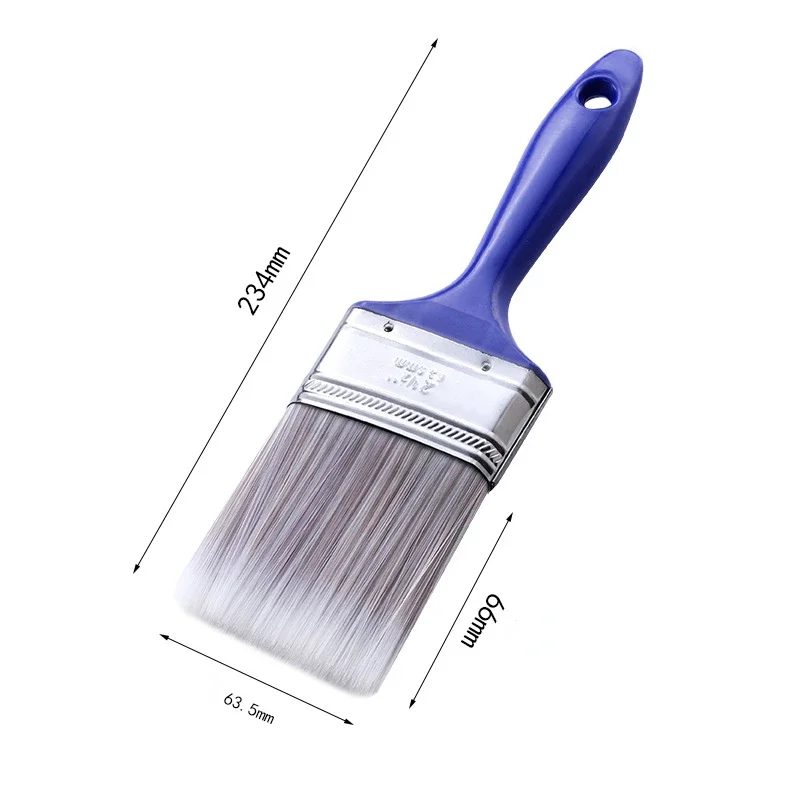 Multifunction PVC Glue Brush Plastic Handle BBQ Brush for Wall and Furniture Paint Tool Painting Artist Paint Brushes