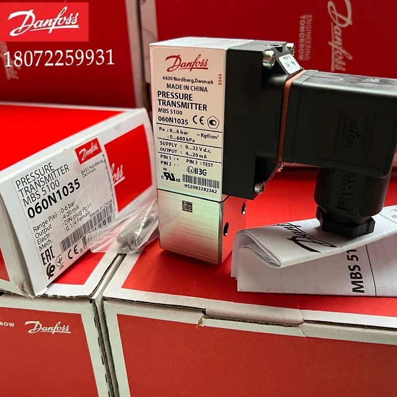 MBS5153 060N1202 0-16BAR Danfoss Pressure Sensor, Transmitter