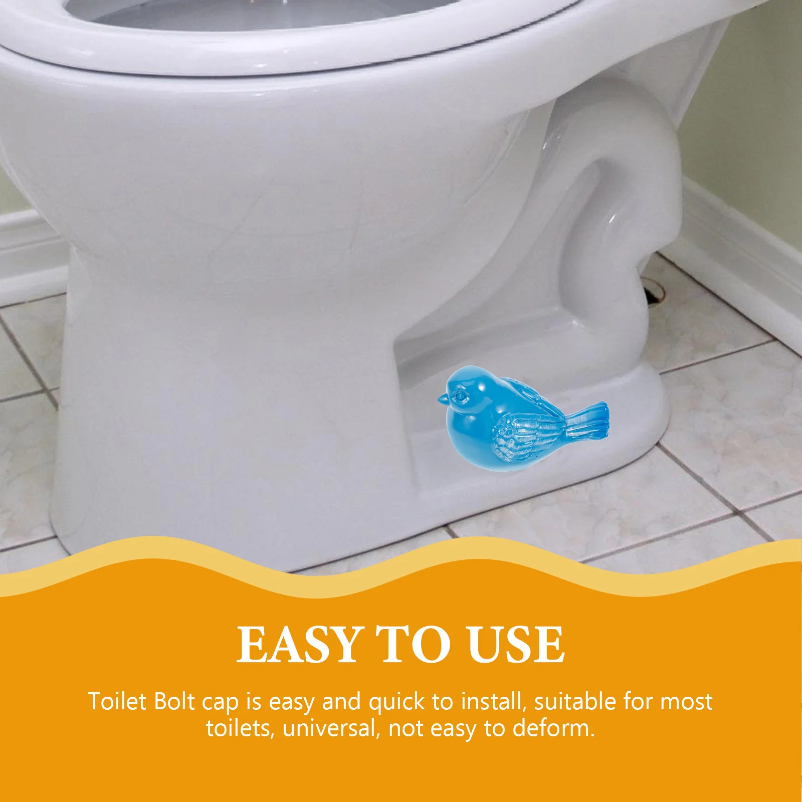 

2Pcs Toilet Bolt Cap Resin Cover Universal Replacement Bolt Covers Screw Protection for Toilet Repair Parts Bath Accessories